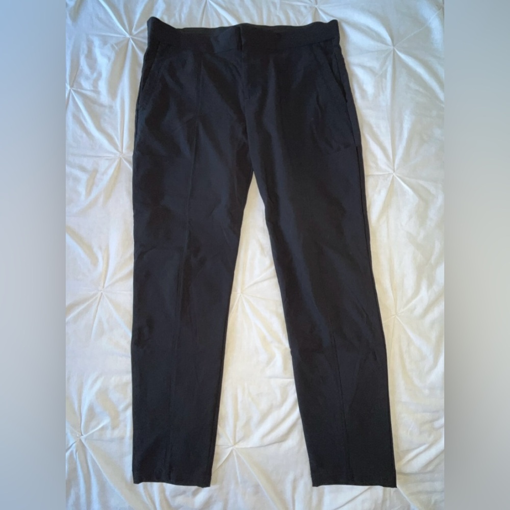 Athleta Women’s Black Mid-Rise Wander Stash Skinny Pants S/353676-02  SIZE 12 - Picture 4 of 10